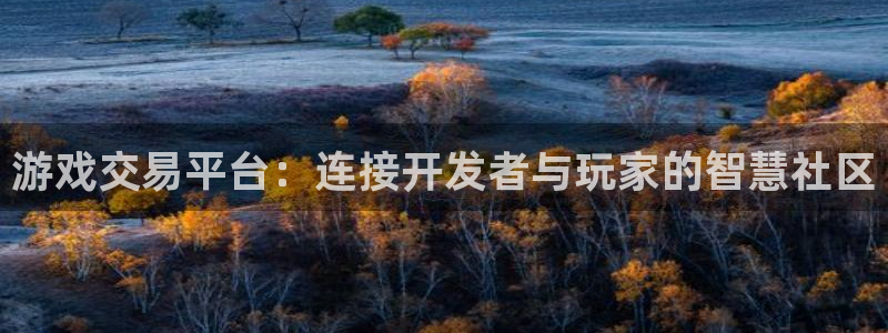 沐鸣2票35994度：游戏交易平台：连接开发者与玩家的智慧社区