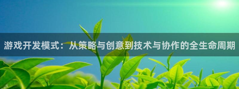 沐鸣2选 37OO735：游戏开发模式：从策略与创意到技术与协作的全生命周期